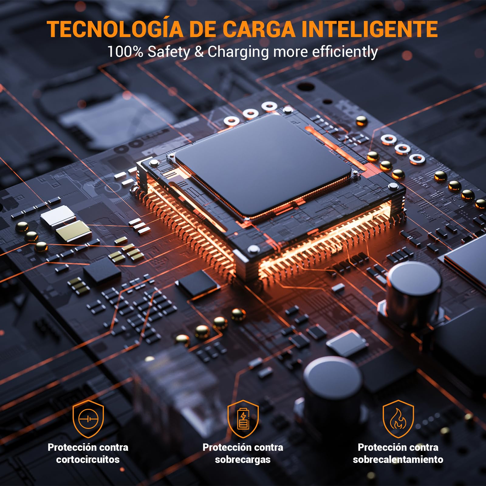 100W Panel Solar Portátil,USB-C PD, 65 W Carga Rápida, 24 V, MC4, CC, QC3.0, USB-A, Cargador Solar Para Central Eléctrica, Generador, Camping, Viajes Autocaravana, Vida Fuera De La Red