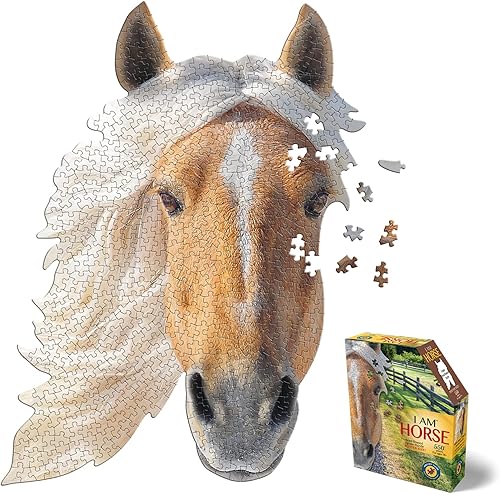 Miniatura 1 de Madd Capp Rompecabezas - I AM Horse - 550 piezas - Rompecabezas en forma de animal