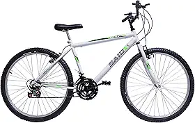 Bicicleta Aro 26 Quadro Aço 18 Marchas Rodas Alumínio Freio V-Brake Adulto Infantil