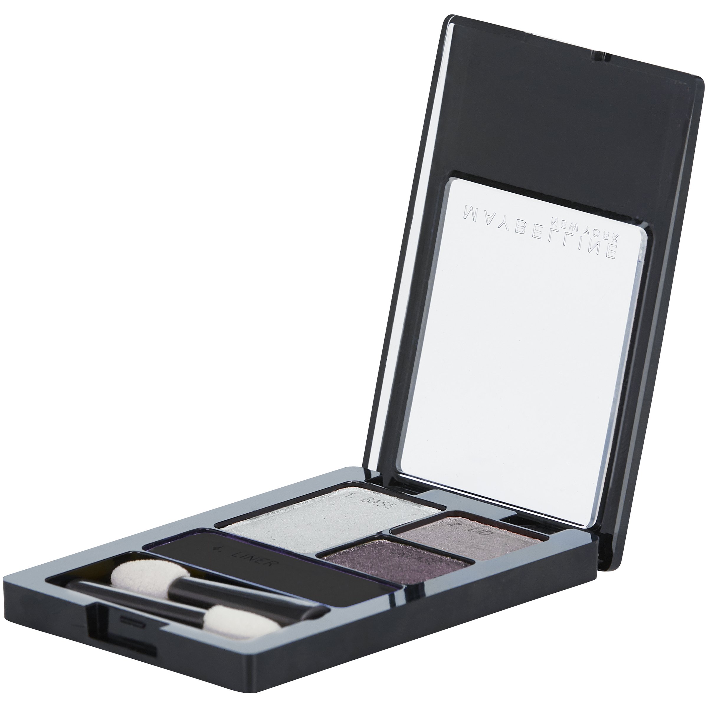 Maybelline Expert Wear Quad Renna Ombretto per gli occhi, colore: Charcoal Smoke
