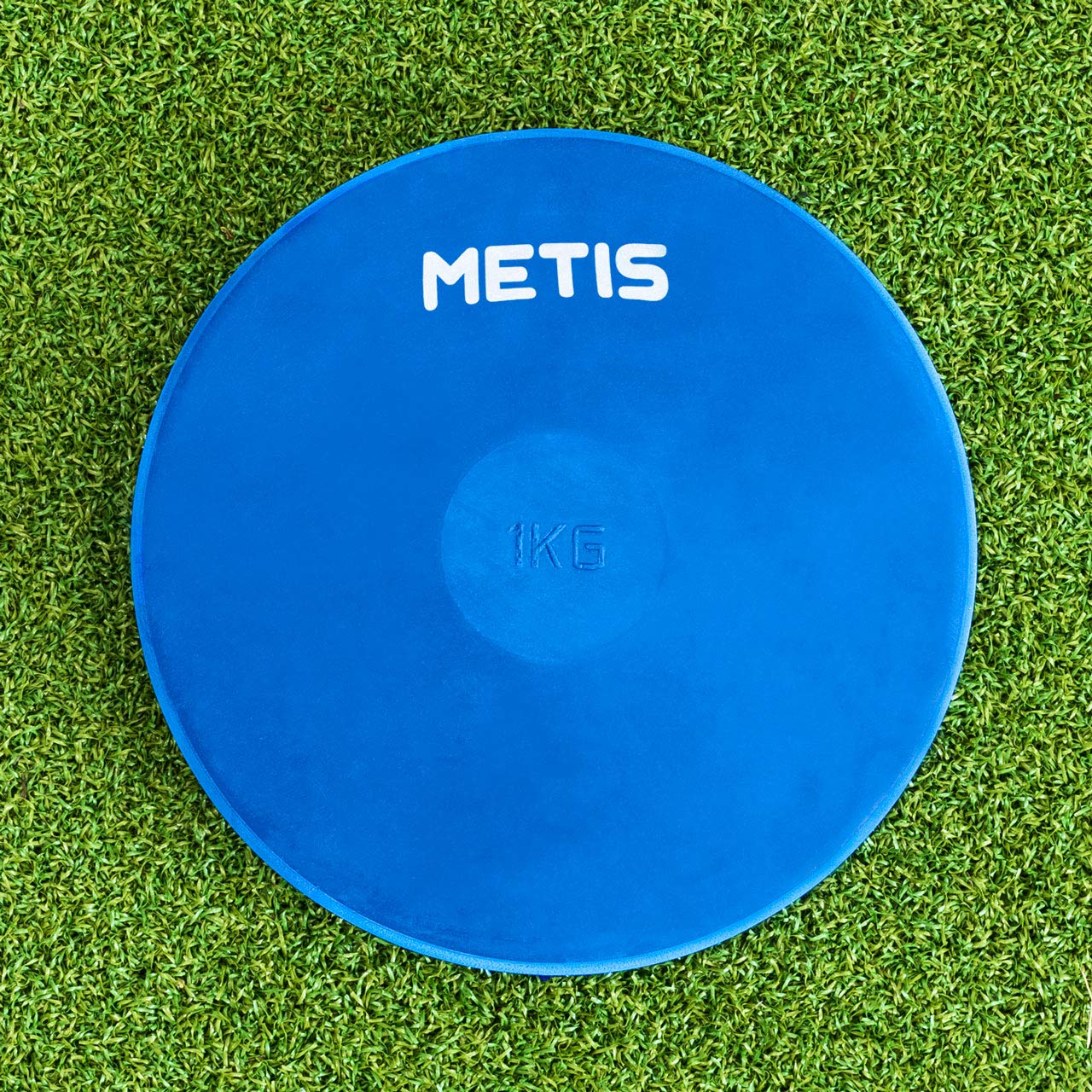 METIS Disque en Caoutchouc intérieur/extérieur - [5 Poids Disponibles] | Disque d'Athlétisme | Disque en Caoutchouc pour l'entraînement au Disque | Poids 0,75, 1, 1,25, 1,5, 1,75kg