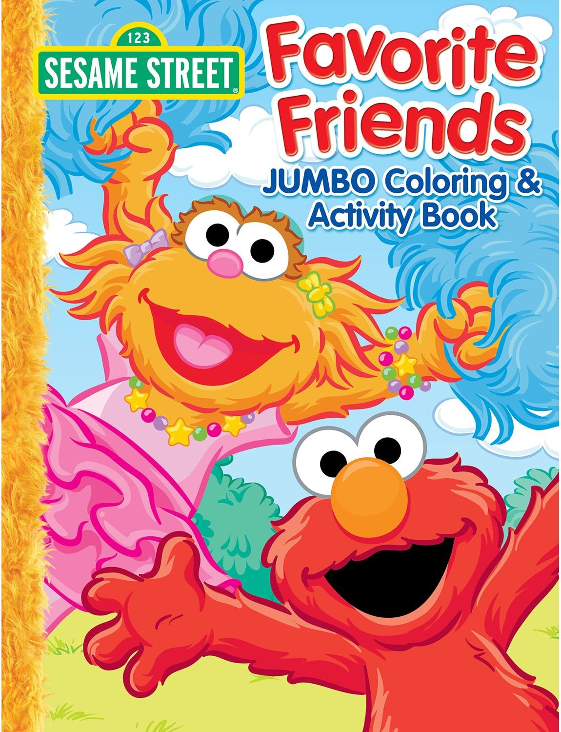 41733 Sesame Street 64-Page Jumbo Coloring and Activity Book