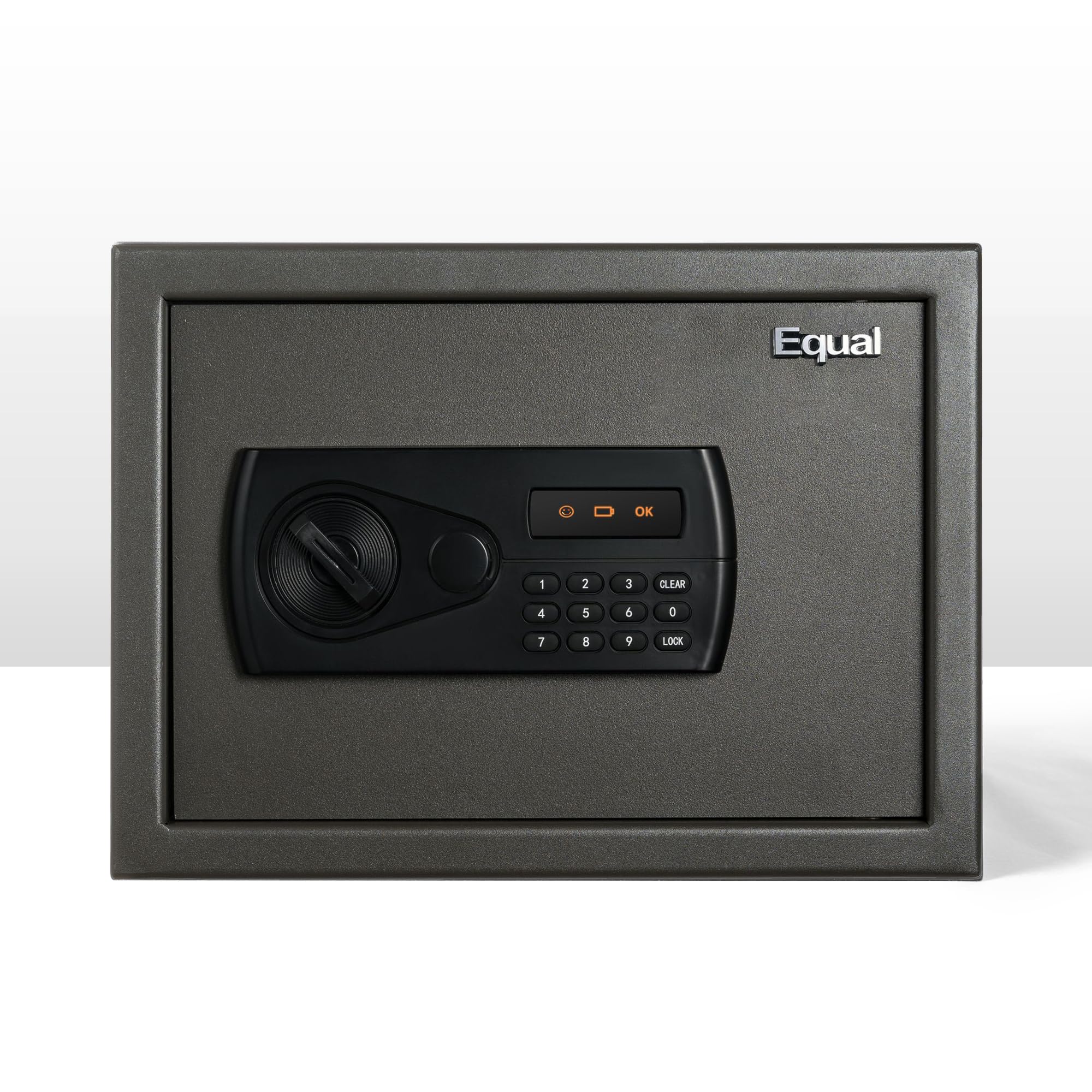 EQUAL20L SecureX Safe Locker for Home | Electronic Safe Locker with Pincode Access and Emergency Key - Lock X2 | 3 Years Limited Warranty | 20 Litre - Grey