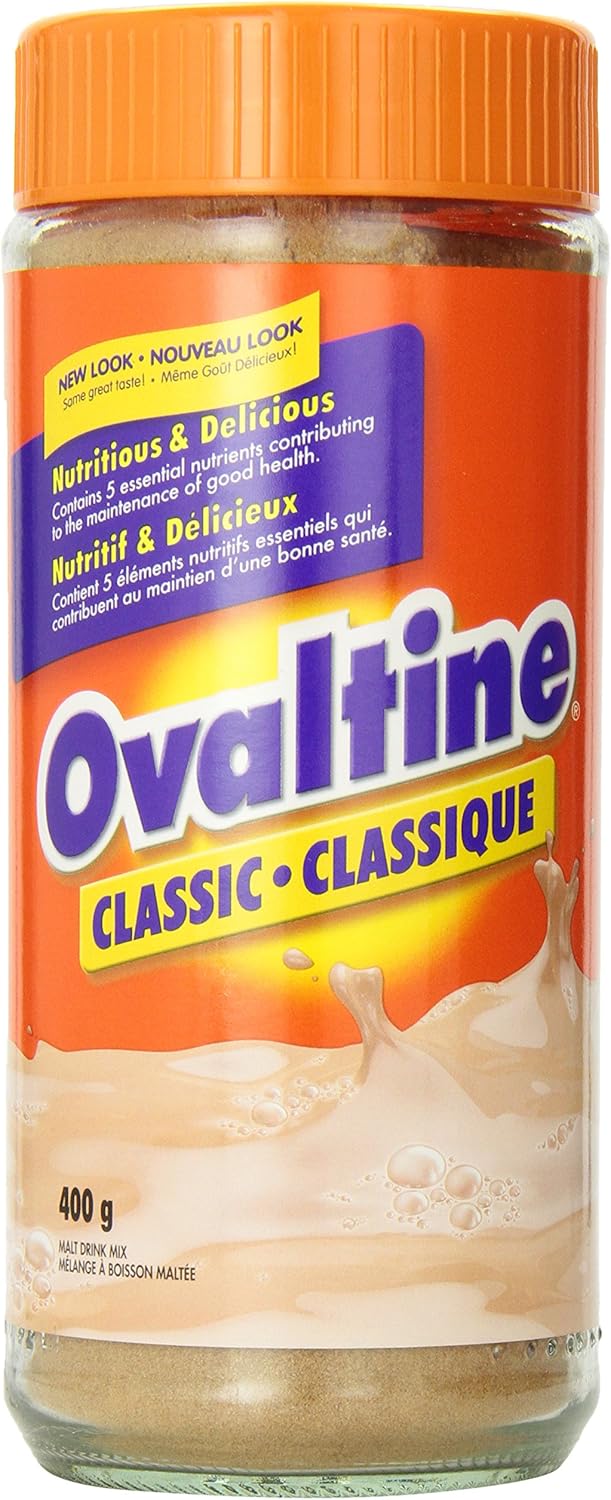 Ovaltine Classic Malt Drink Mix, 400g Jar Amazon.ca Grocery & Gourmet Food