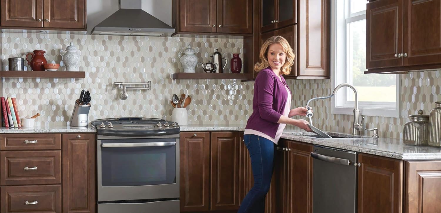 Amazon Crazy 🔥 Deals Moen S664SRS Traditional Wall Mount Swing Arm Folding Pot Filler Kitchen Faucet, Spot Resist Stainless Amazing 🔥 Moen S664SRS Traditional Wall Mount Swing Arm Folding Pot Filler Kitchen Faucet, Spot Resist Stainless