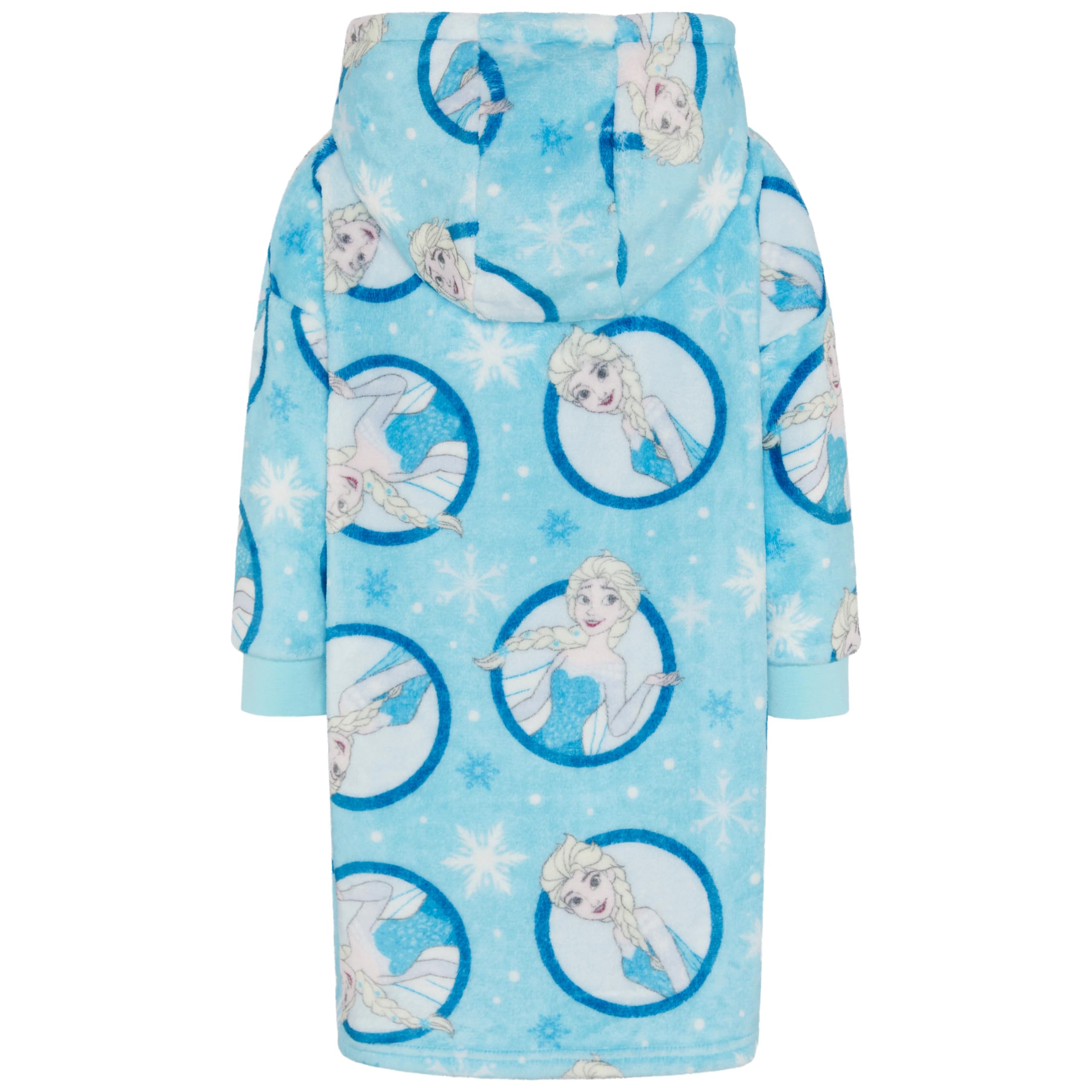 Disney Frozen: El Reino del Hielo - Elsa - Sudaderas con Capucha para Niña, Sudadera Batamanta de Polar Oversize Niñas