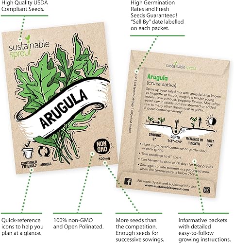 Miniatura 4 de Semillas de lechuga para plantar 9 paquetes de semillas de verduras de ensalada, lechuga heredera hidropónica Bibb Romaine Kale Espinacas Col
