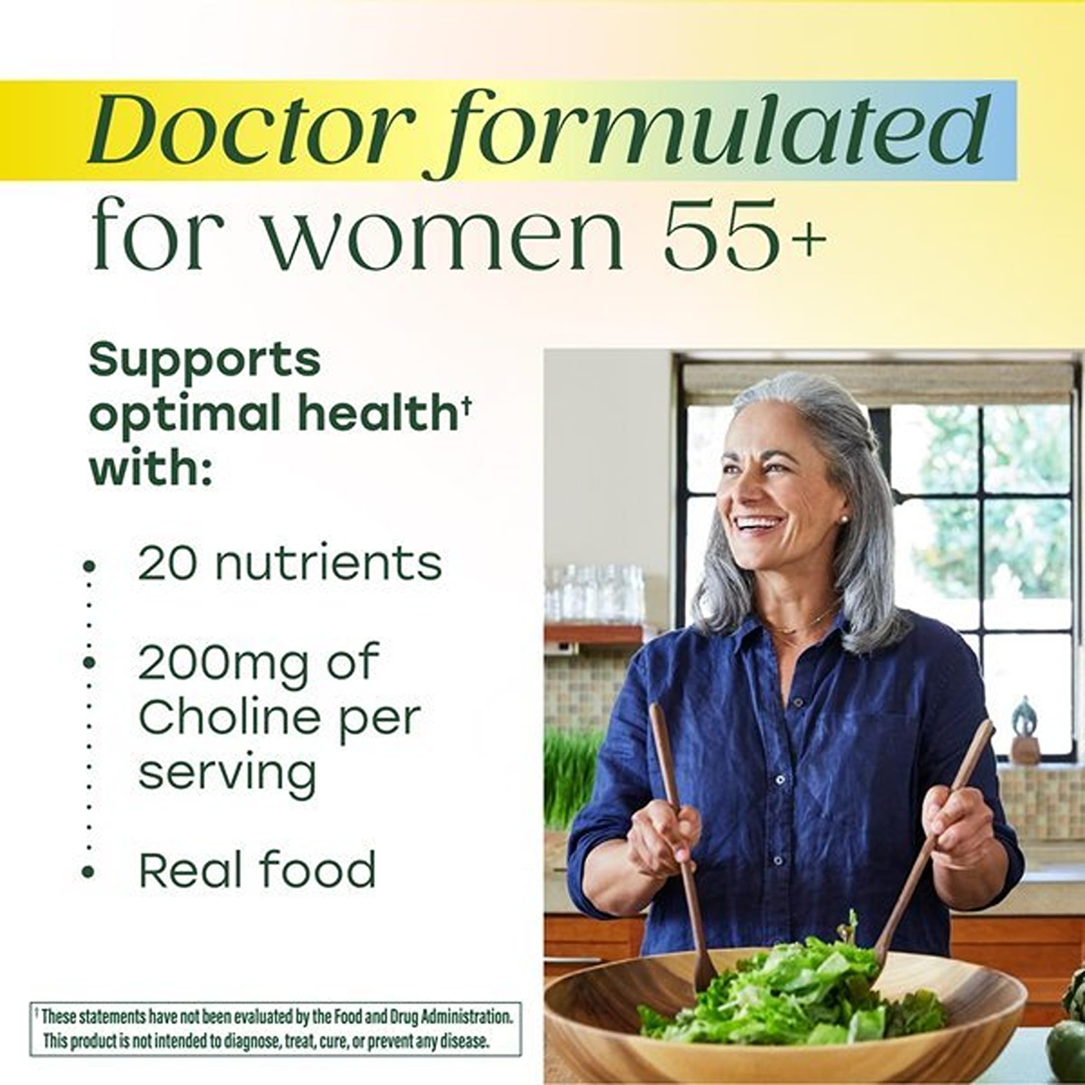 MegaFood Advanced Multivitamin for Women 55+ Doctor Formulated, 60 Tablets — Amazon image 4