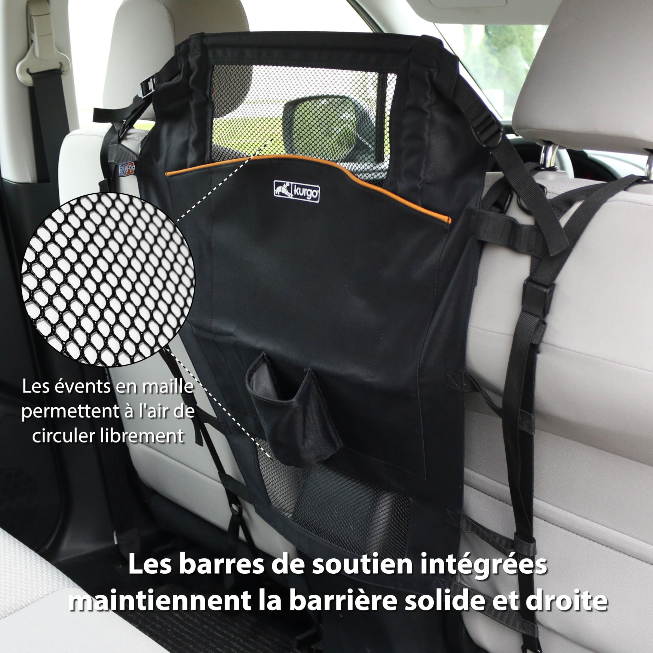 Kurgo Barrière de Siège Arrière