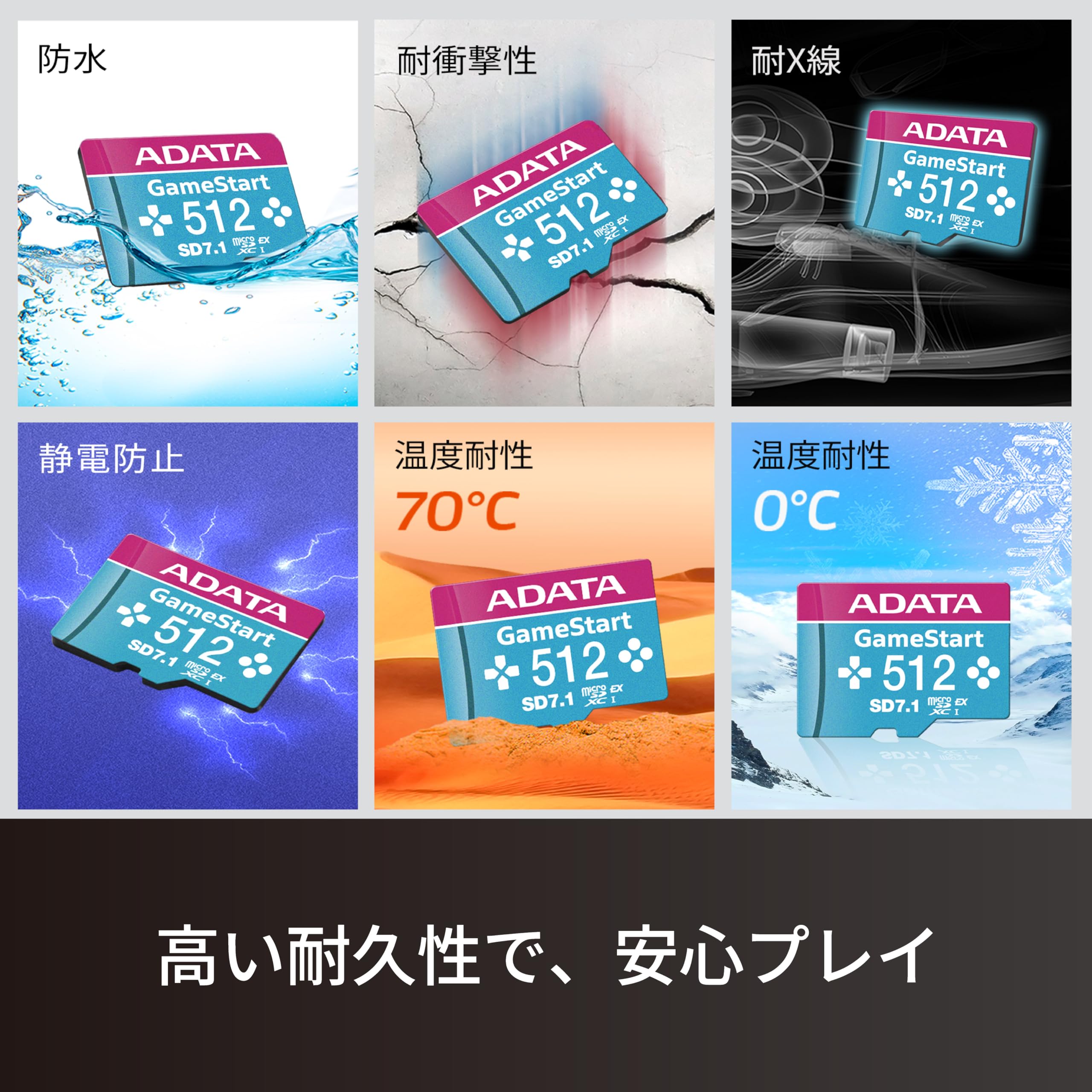 Amazon | 【エイデータ】 microSD Premier Extreme microSDXC SD7.1