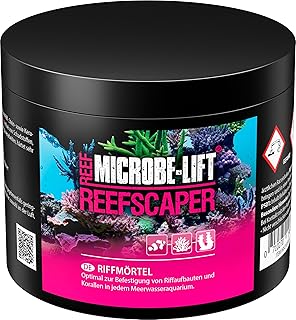 ARKA Reefscaper - 500g - Professional Reef Mortar Ideal for Stable Fixing of Corals and Reef Structures in Marine Aquariums