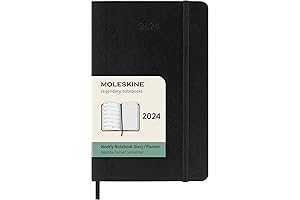 Moleskine 2024 Weekly Planner Soft Cover: A Pocket-Sized Companion for Organization and Productivity