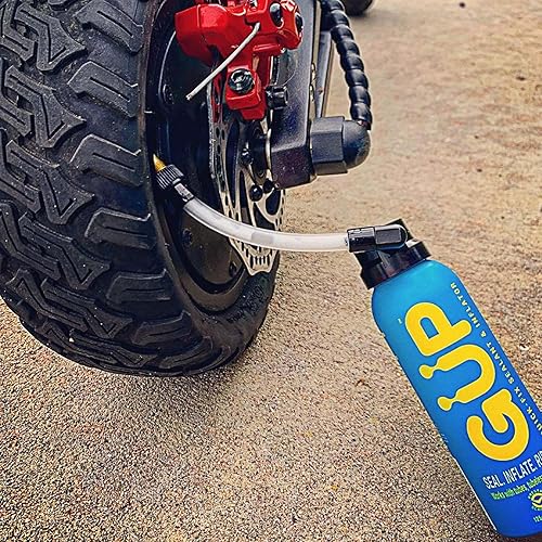 Miniatura 9 de (GÜP Kwiki) Sellador e inflador de neumáticos de fijación rápida para bicicleta de montaña, carretera, ciclocross, grava sella y reparación
