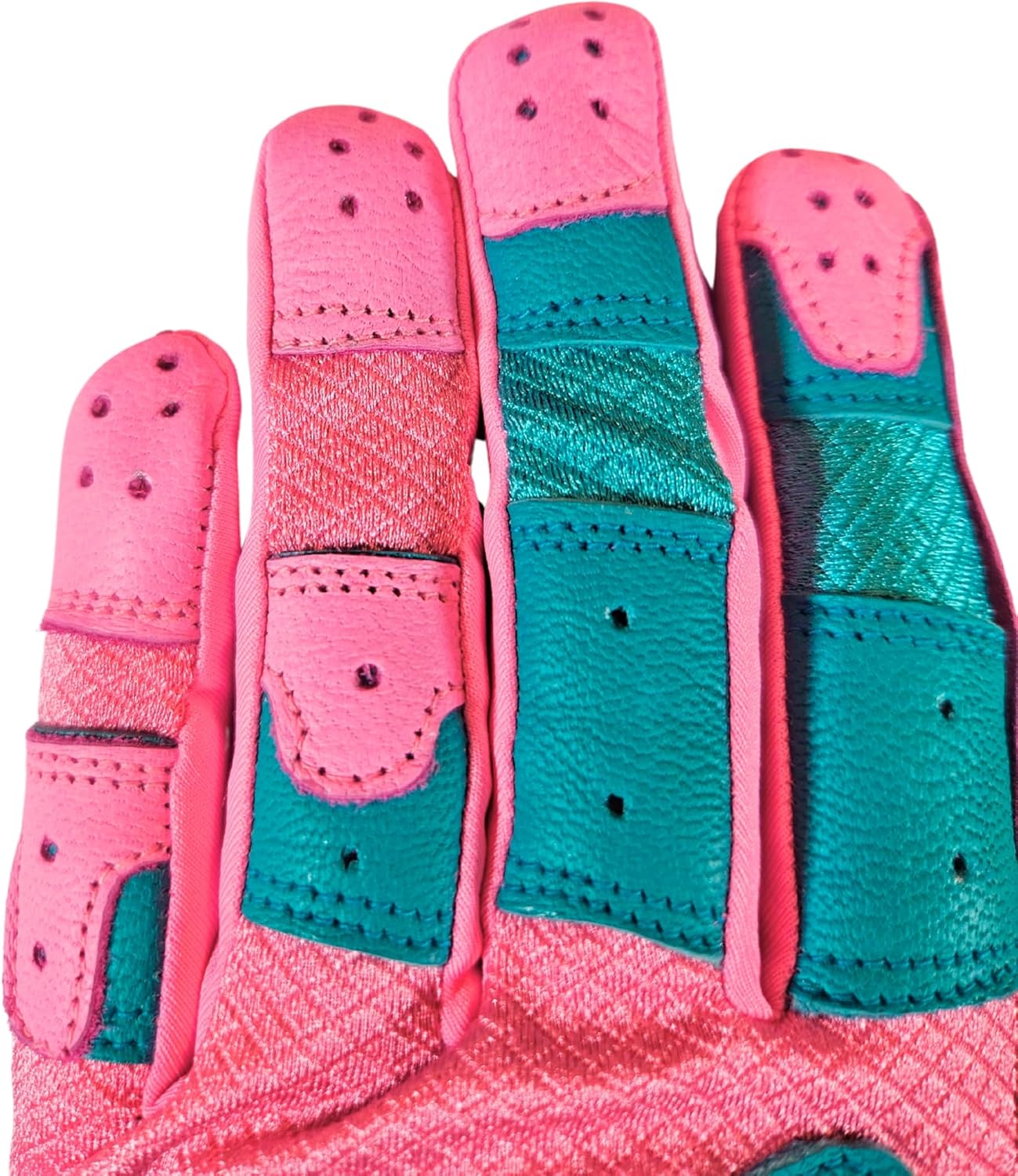 Batting Gloves - Baseball & Softball Batting Gloves for Youth & Adult - Ice Cream Drip, Durable, Premium Cabretta Leather, Breathable, Comfortable Fit