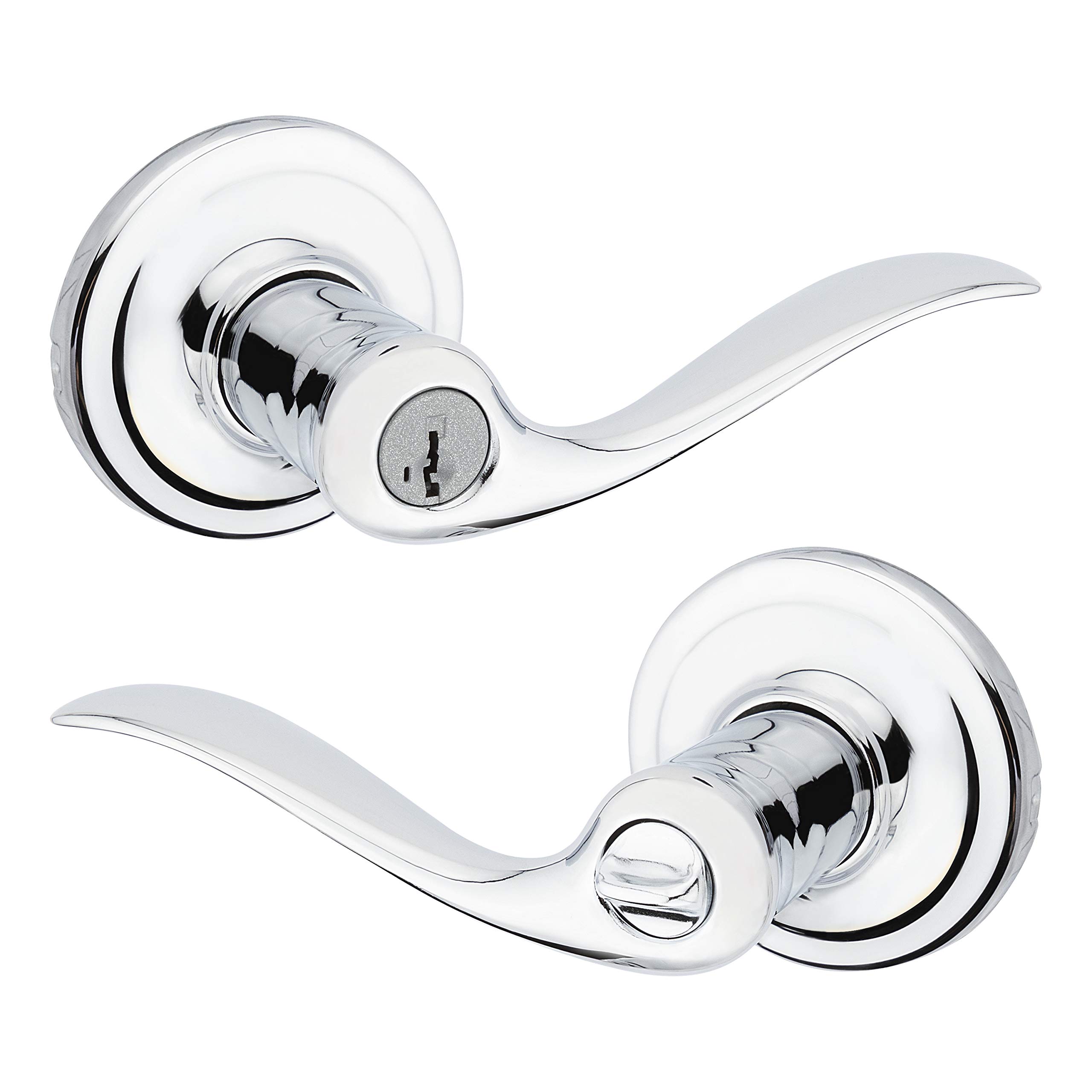 イシヅキウメモドキ Kwikset 97402-572 Tustin Keyed Entry Lever for Garage or Office