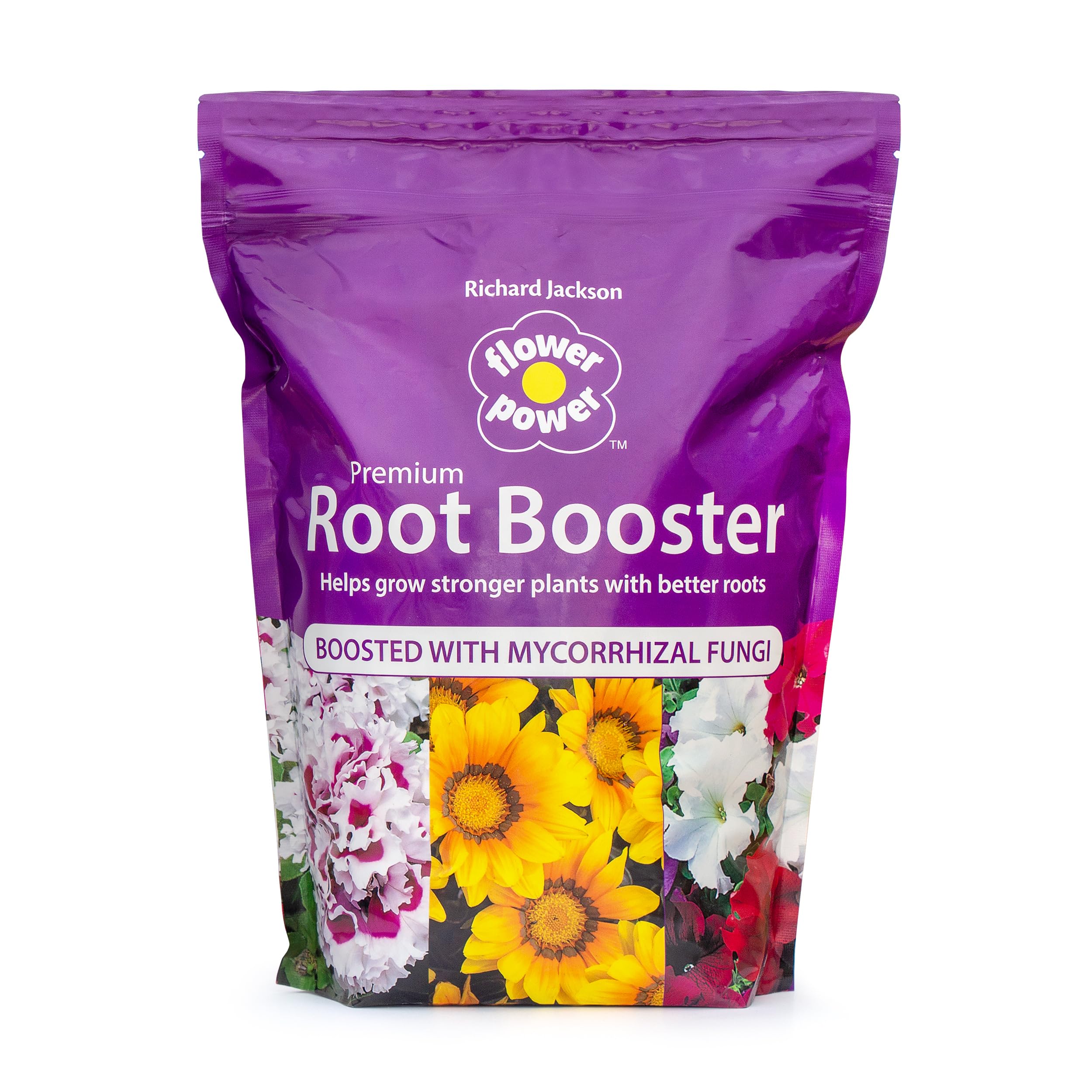 Richard Jackson Flower Power Premium Natural Root Booster 1.5kg, with Mycorrhizal Fungi & Humates, grow Strong Roots, Healthy Plants & Vegetables with just one application, treats up to 300x9cm plants