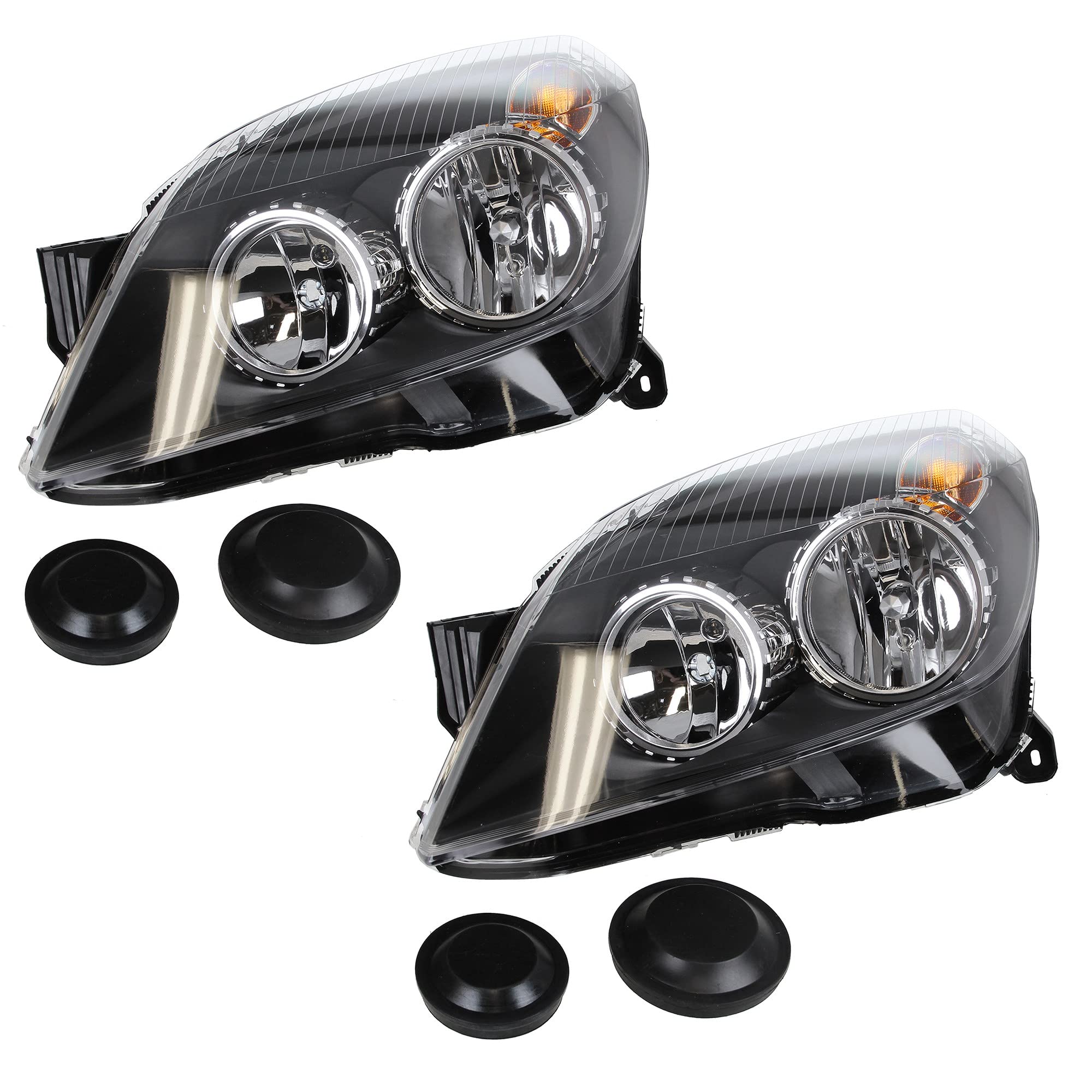 ATEC Germany 2x faros Faros delanteros Faros principales izquierda + derecha Compatible con OPEL ASTRA H,