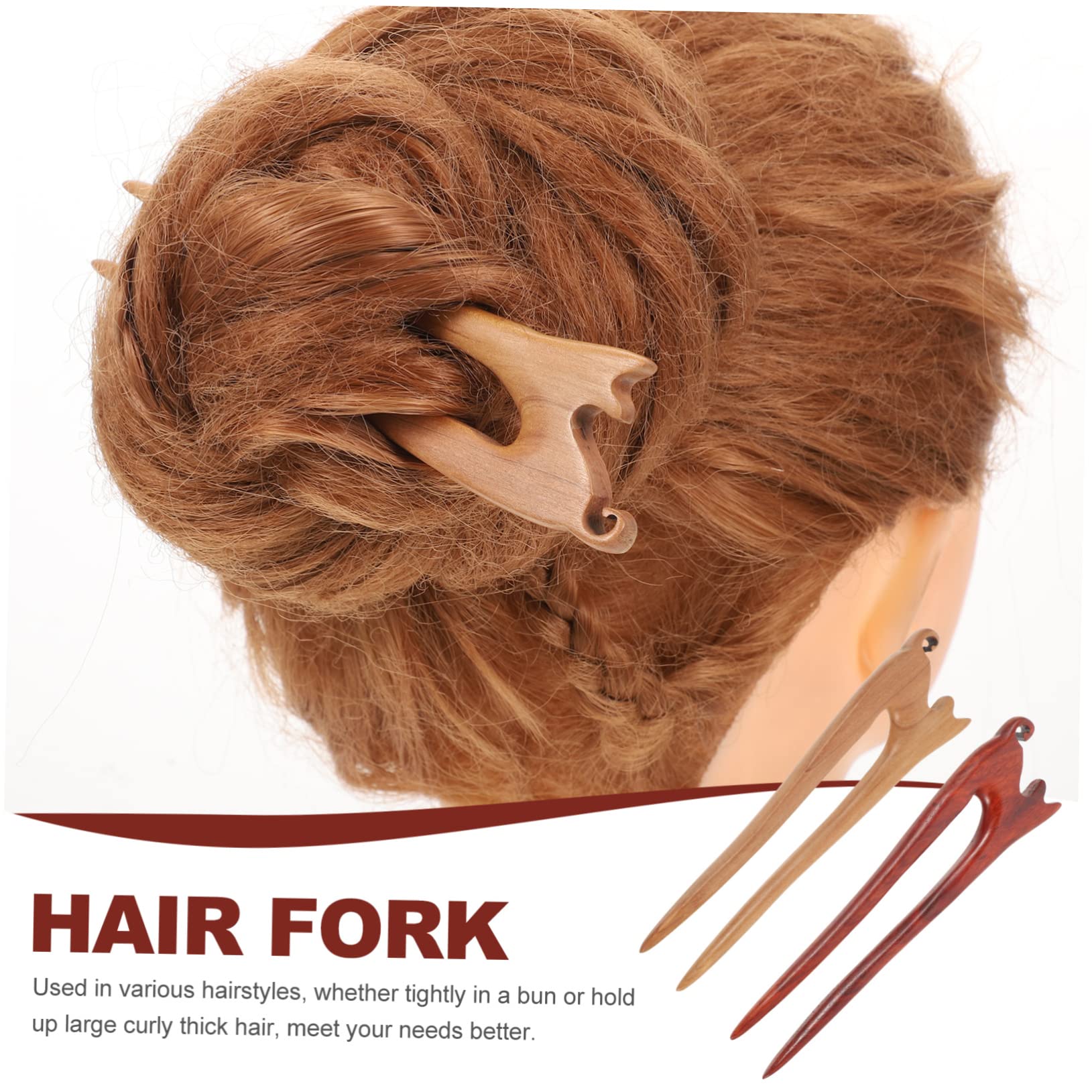 DOITOOL 6stücke Teiliges Holz-haarforken Für Vintage Katzen-haarstäbe Aus Und Pflaumenholz Zum Hochstecken Von Frisuren Und Haarschmuck Für Kreative Styles