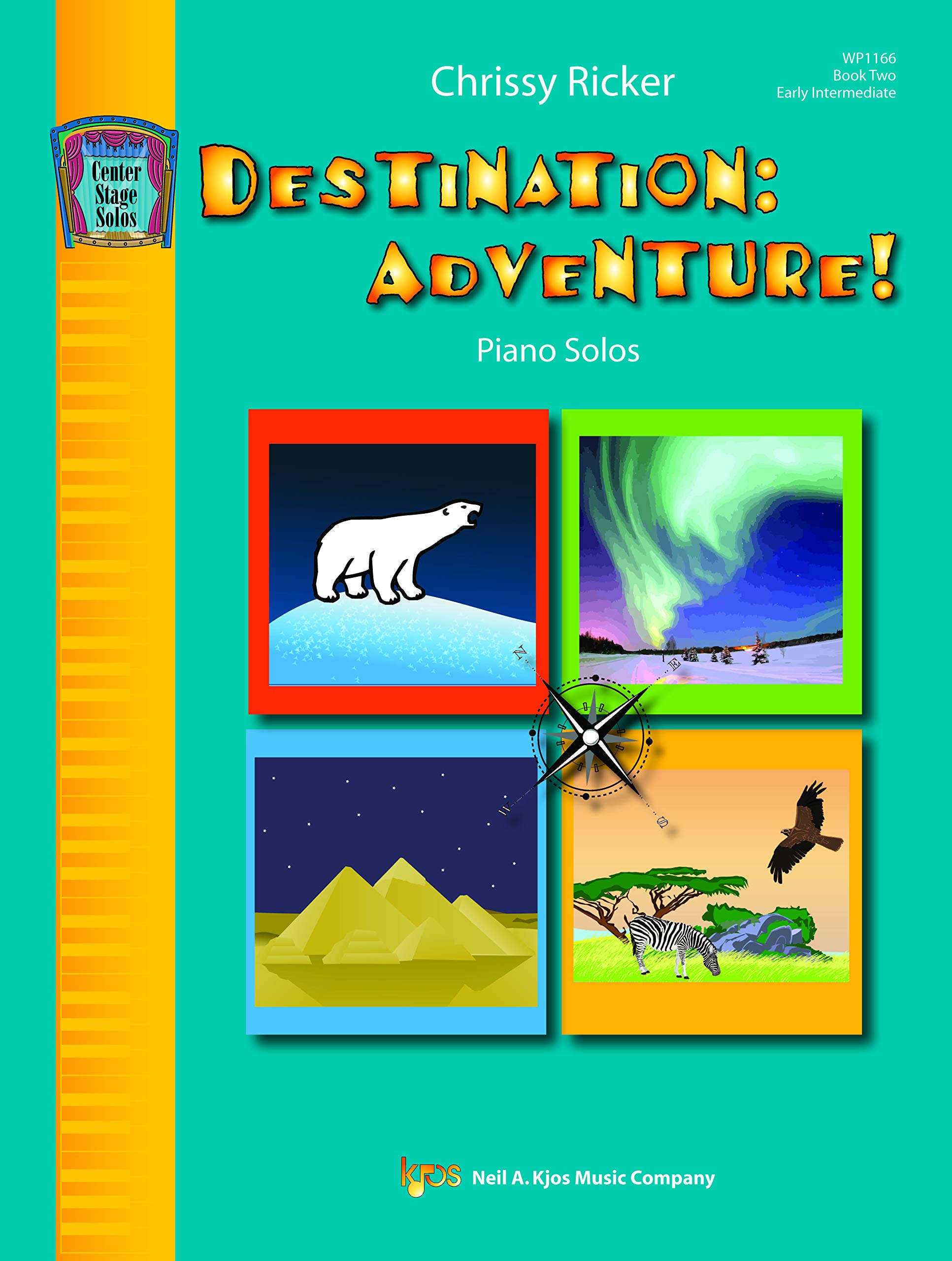 WP1166 - Destination : Adventure! Piano Solos - Book Two - Early Intermediate