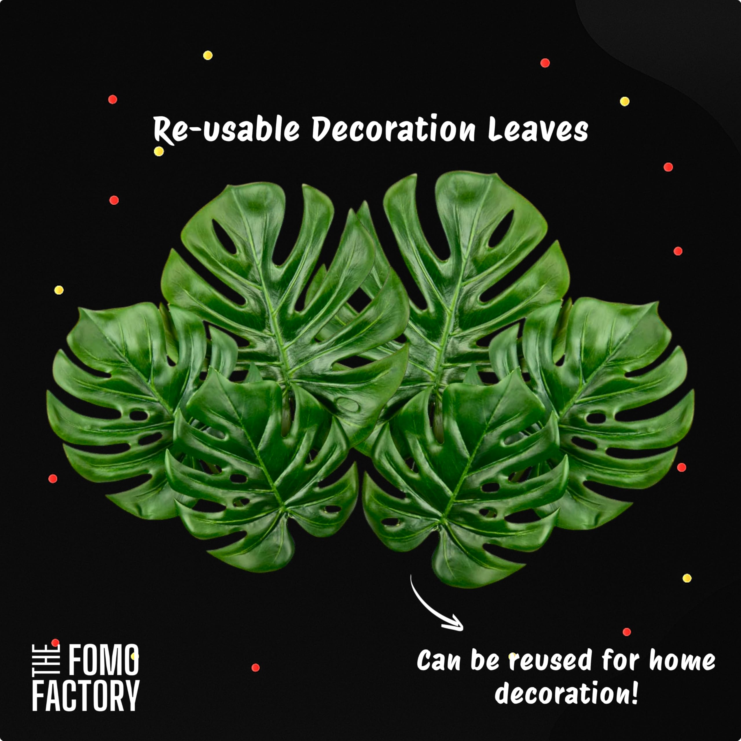 FOMO Factory Birthday Decoration Kit - Balloons & Lights -2 FOMO Factory Birthday Decoration Kit - Balloons & Lights -2