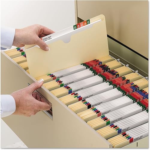 Miniatura 2 de Smead Chaqueta de archivo, pestaña de corte recto, expansión de 1", tamaño carta, Manila, 50 por caja (75439)