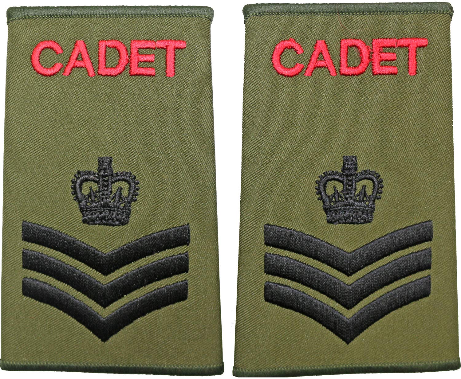 Epic Militaria British Army Cadet Rank Slides (Staff Sergeant (SSGT))