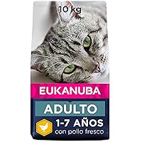 Eukanuba Alimento secco per gatti adulti, ricca di pollo fresco