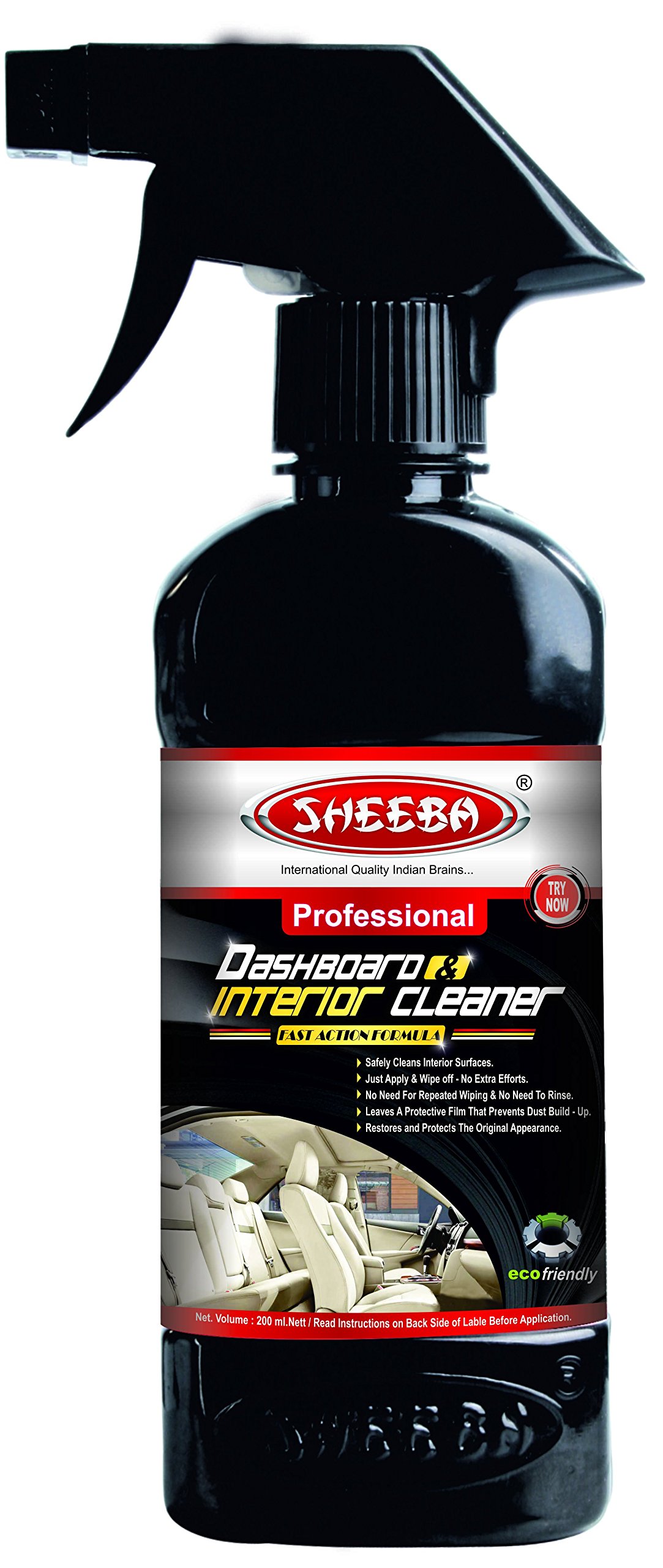 SHEEBASdc717 Dashboard And Interior Cleaner (200 Ml)