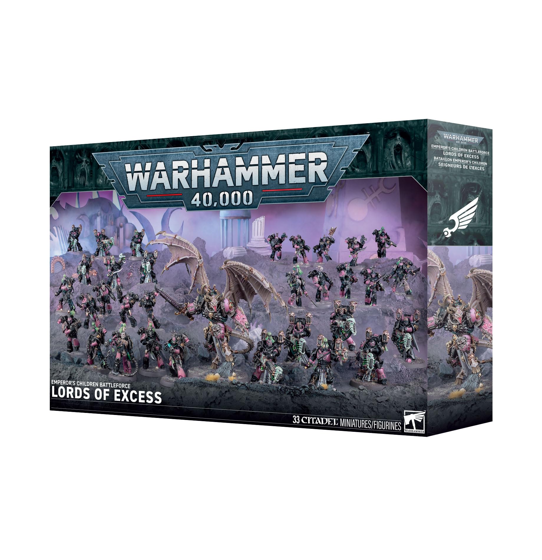 Games Workshop - Warhammer 40.000 - Emperors Children Battleforce: Lords of Excess