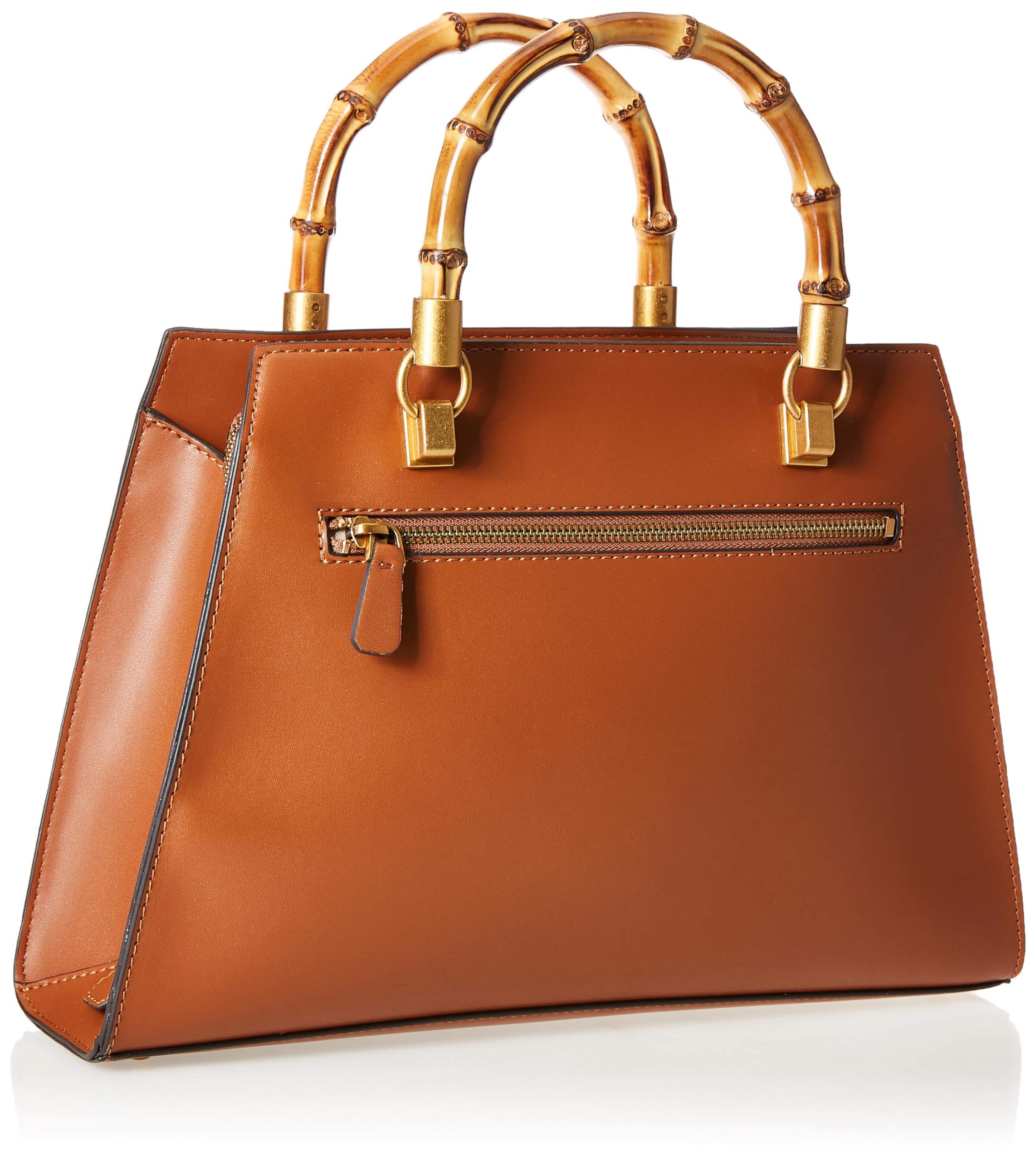 GUESS Stephi Bamboo Handle Satchel