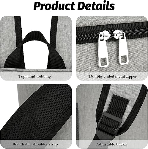 Miniatura 7 de Mochila enfriadora personalizada, mochilas portátiles de campamento con iniciales personalizadas para viajes, senderismo, mochila de picnic en la