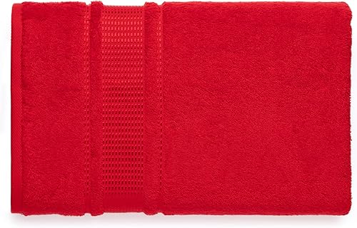 Miniatura 7 de Juego de 2 toallas de baño, toallas de baño 100% algodón turco para baño, absorbentes, de secado rápido, duraderas y suaves, 28 x 55 pulgadas,