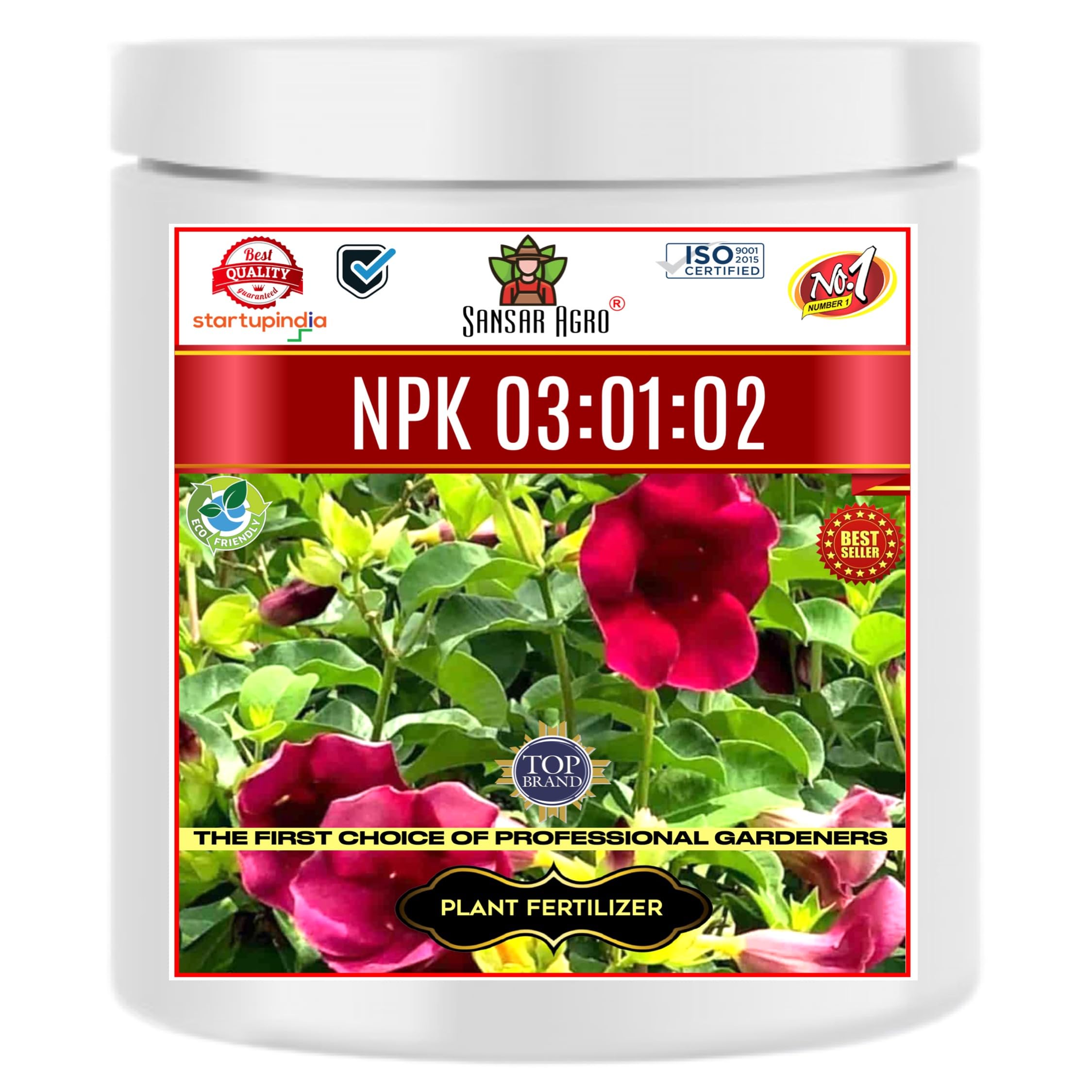 Sansar Agro® Organic NPK 03:01:02 Fertilizer for Plants (400 gm) (B09YD1T44L) Amazon Price History, Amazon Price Tracker