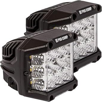 Pro Comp Suspension 76411P Wide Angle Cube LED Light
