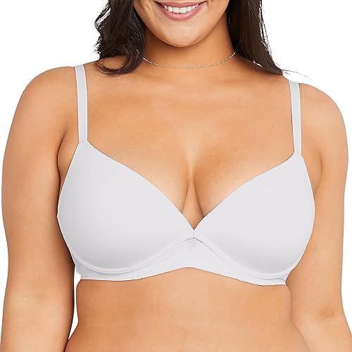 Maidenform One Fab Fit Dm2301 Soutien-Gorge sans Fil Corbeille, Opaque, Blanc, 1