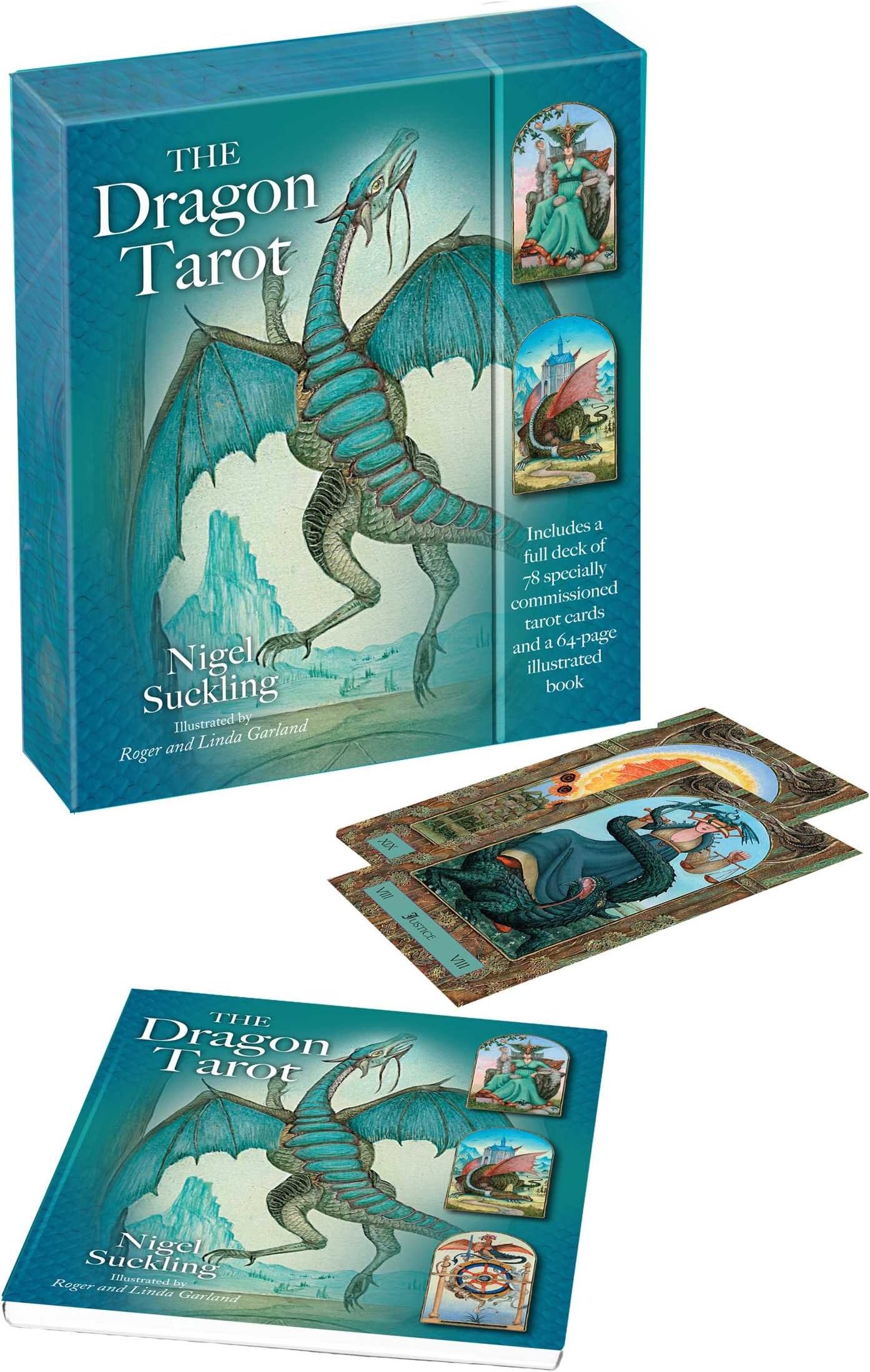 The Dragon Tarot: Includes a full deck of 78 specially commissioned tarot cards and a 64-page illustrated book