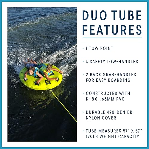 Miniatura 4 de ZUP Tubo de cubierta remolcable Duo para 1-2 personas para navegación