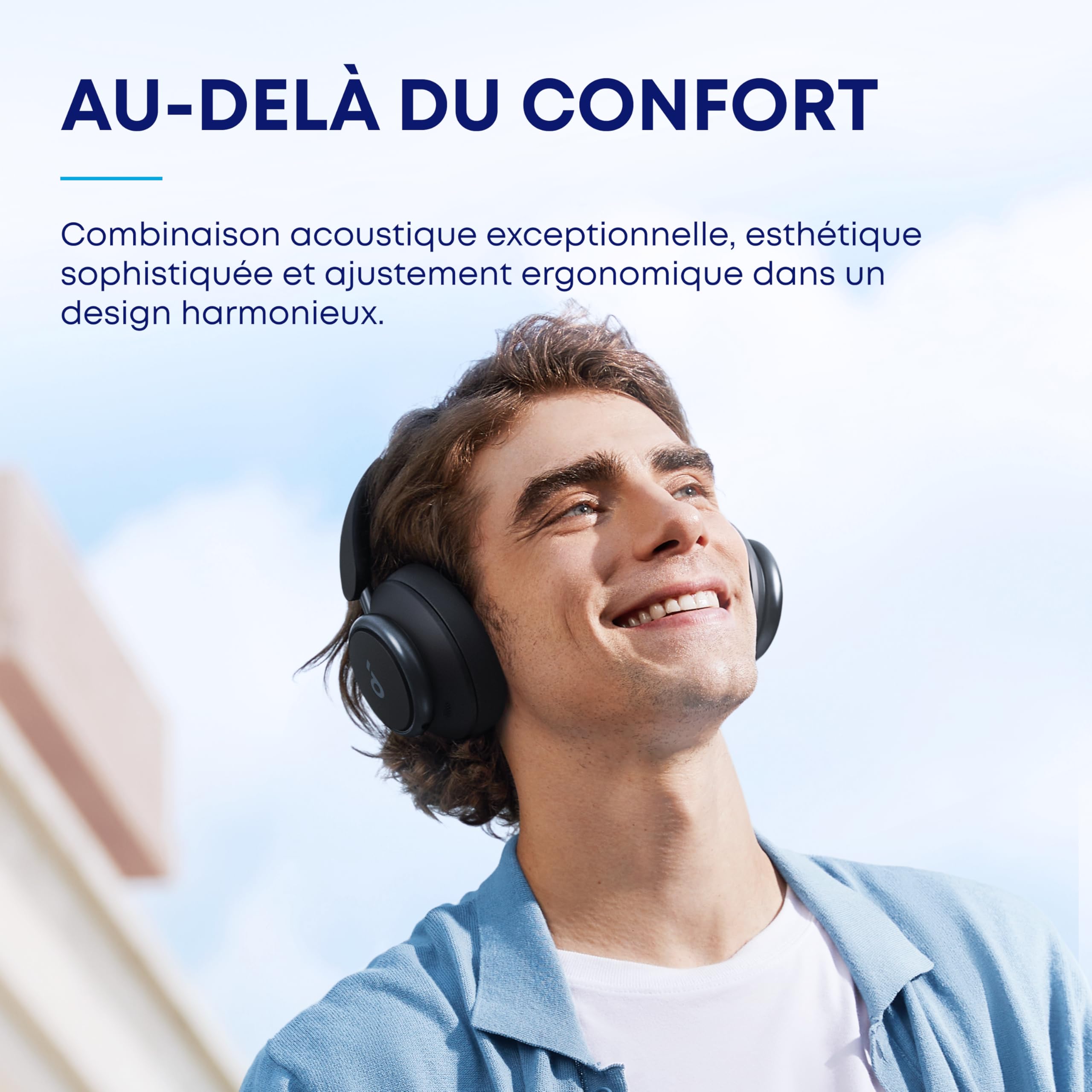 Soundcore by Anker Space Q45, Casque à Réduction Active du Bruit Jusqu’à 98%, 50 Heures d’Autonomie, Audio sans Fil LDAC Hi-Res, Ajustement Confortable, Appels Clairs, Bluetooth 5.3