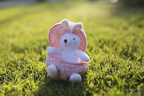 Miniatura 6 de Plushland - Muñeco de peluche (6 pulgadas), diseño de animal de peluche dentro de un huevo con cremallera regalo ideal para niños y niñas,