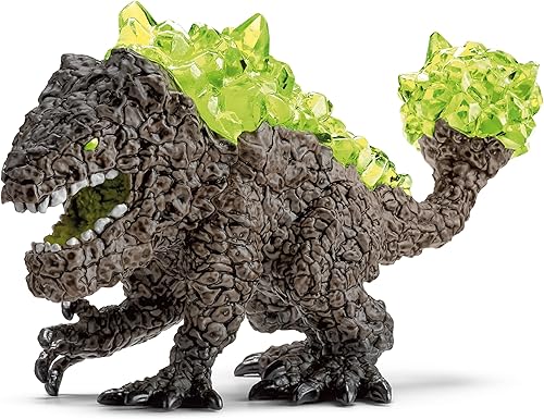 Vista 12 de Schleich Eldrador Creatures - Figura de lobo de piedra de 6 pulgadas, divertida figura de animal de fantasía para juegos imaginativos para niños