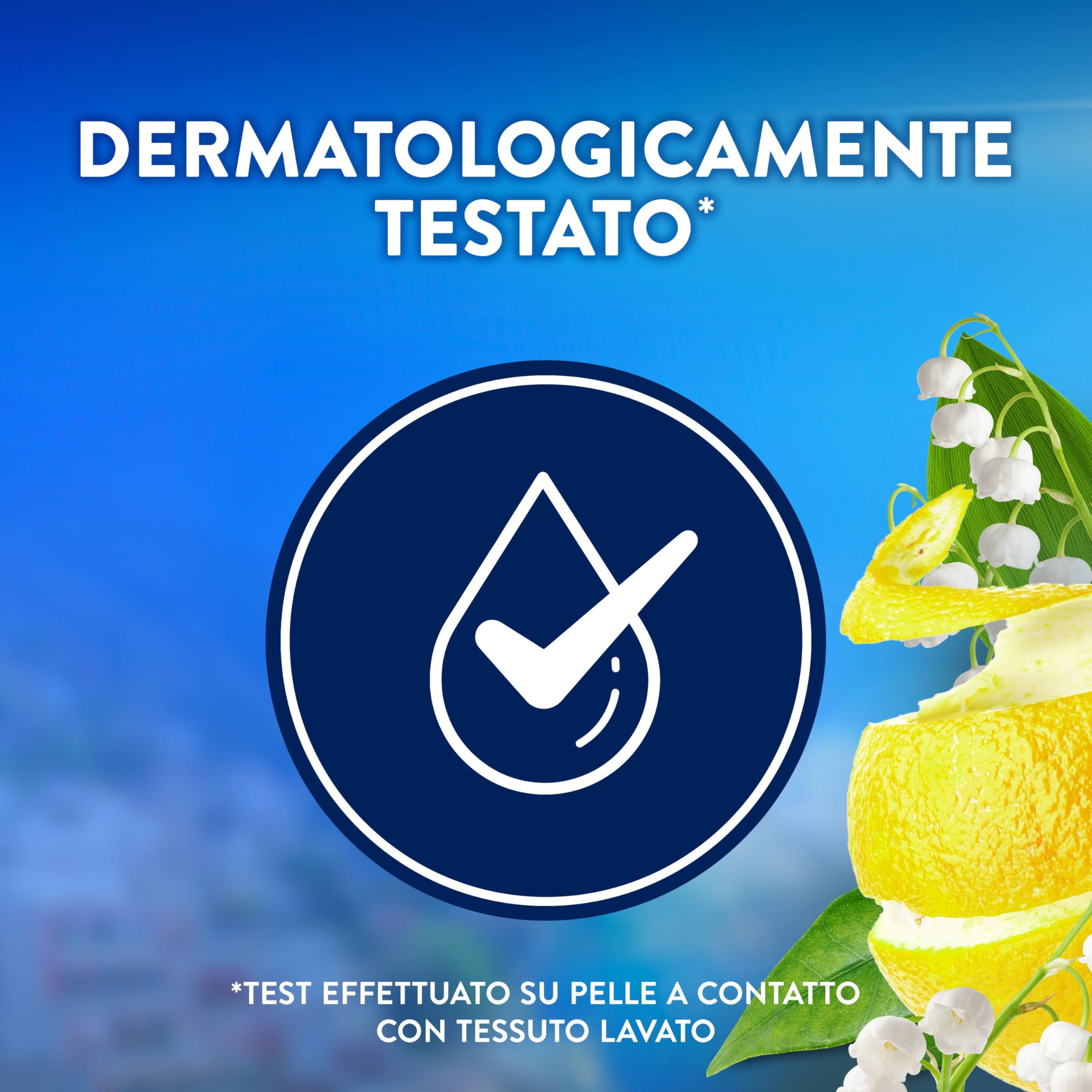 Lenor Ammorbidente Lavatrice Concentrato Essenze d’Italia, 440 Lavaggi (8x55), Amalfi, Note Di Limone e Mughetto, Profumo autentico di lunga durata