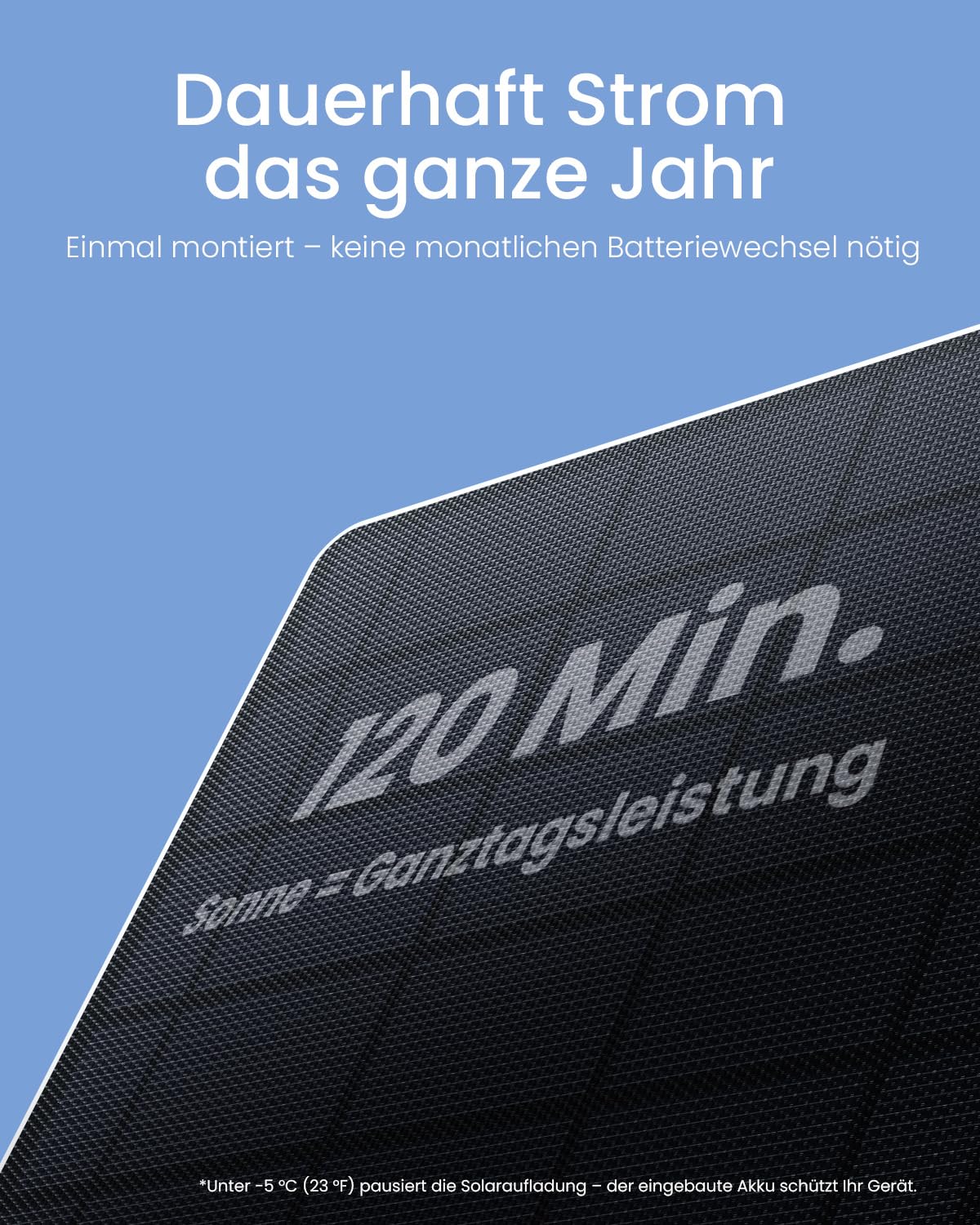 ieGeek 24/7 AOV Überwachungskamera Aussen mit Auto-Tracking, 2K 360° PTZ Kamera Solar mit 5W Solarpanel & 9000mAh Akku, 30m Farbnachtsicht, Camera Outdoor WLAN Kabellos mit Intelligente Erkennung, S7