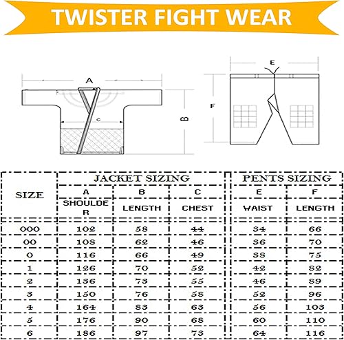 Miniatura 8 de Judo Gi Black Tiger Uniforme de judo para adultos y niños Kimono de judo de tela de algodón de 15.87 oz con cinturón gratis