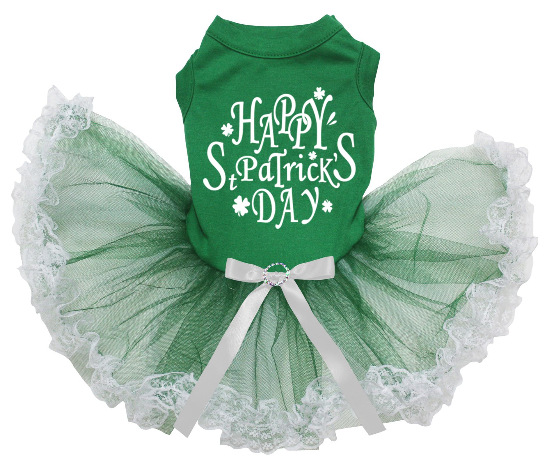 Robe pour chien Happy St Patrick's Day XXL pour les photos de famille