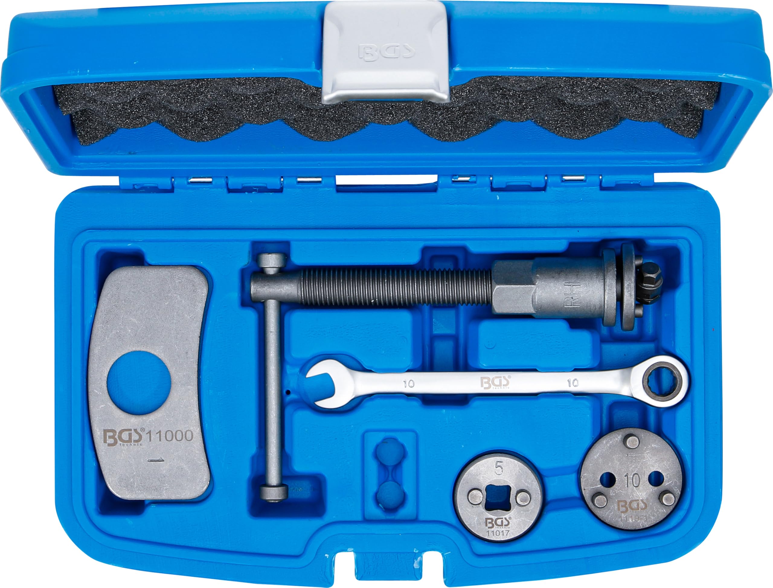 BGS 1104 | Set di utensili per il riposizionamento dei pistoncini dei freni | per Iveco | 7 pz.
