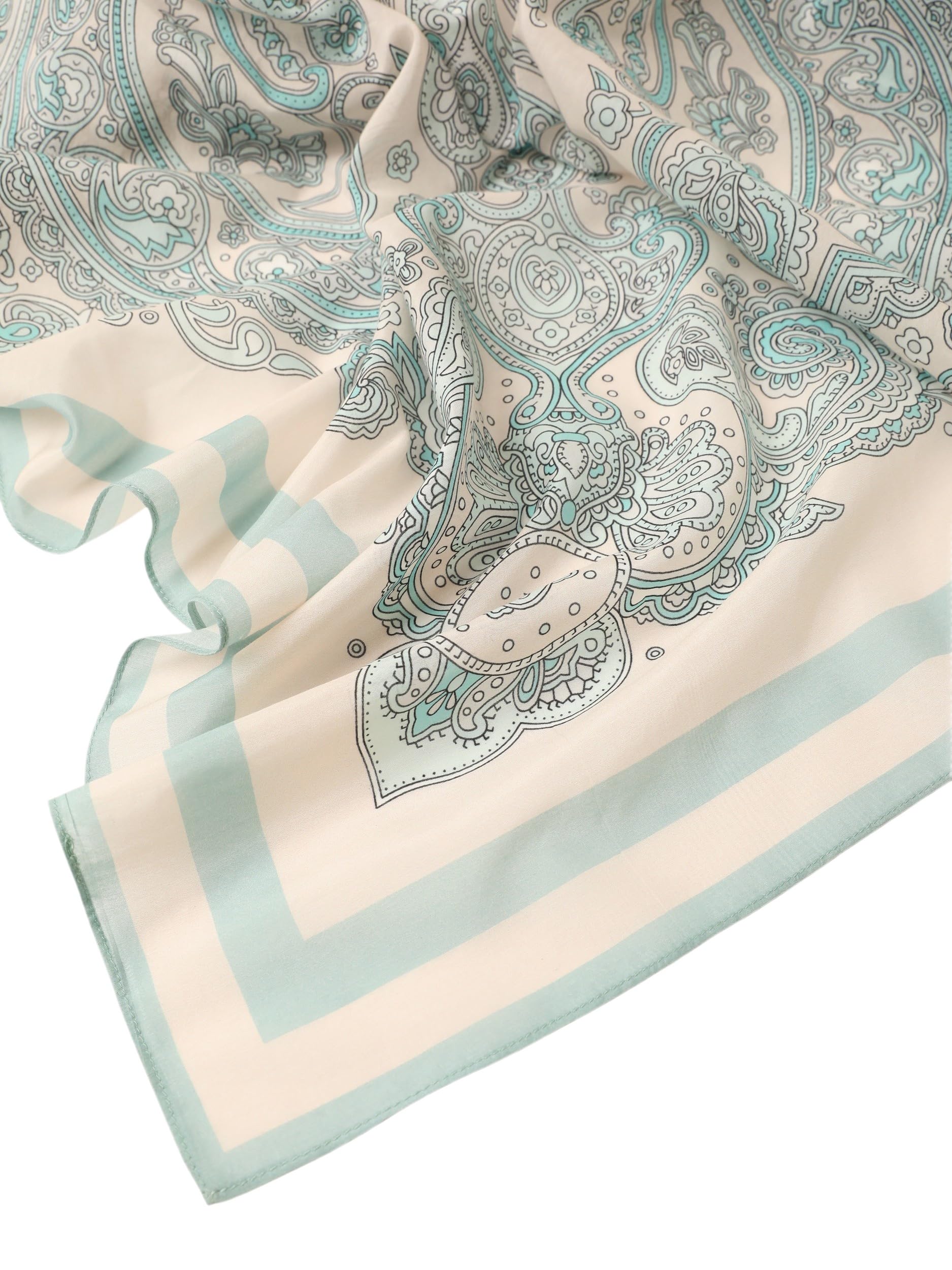 Damen 2-in-1 Sommer Poncho Schal aus Seide & Baumwolle Mix leicht Umschlagtuch Tunika Schultertuch für Urlaub, Strand & Freizeit