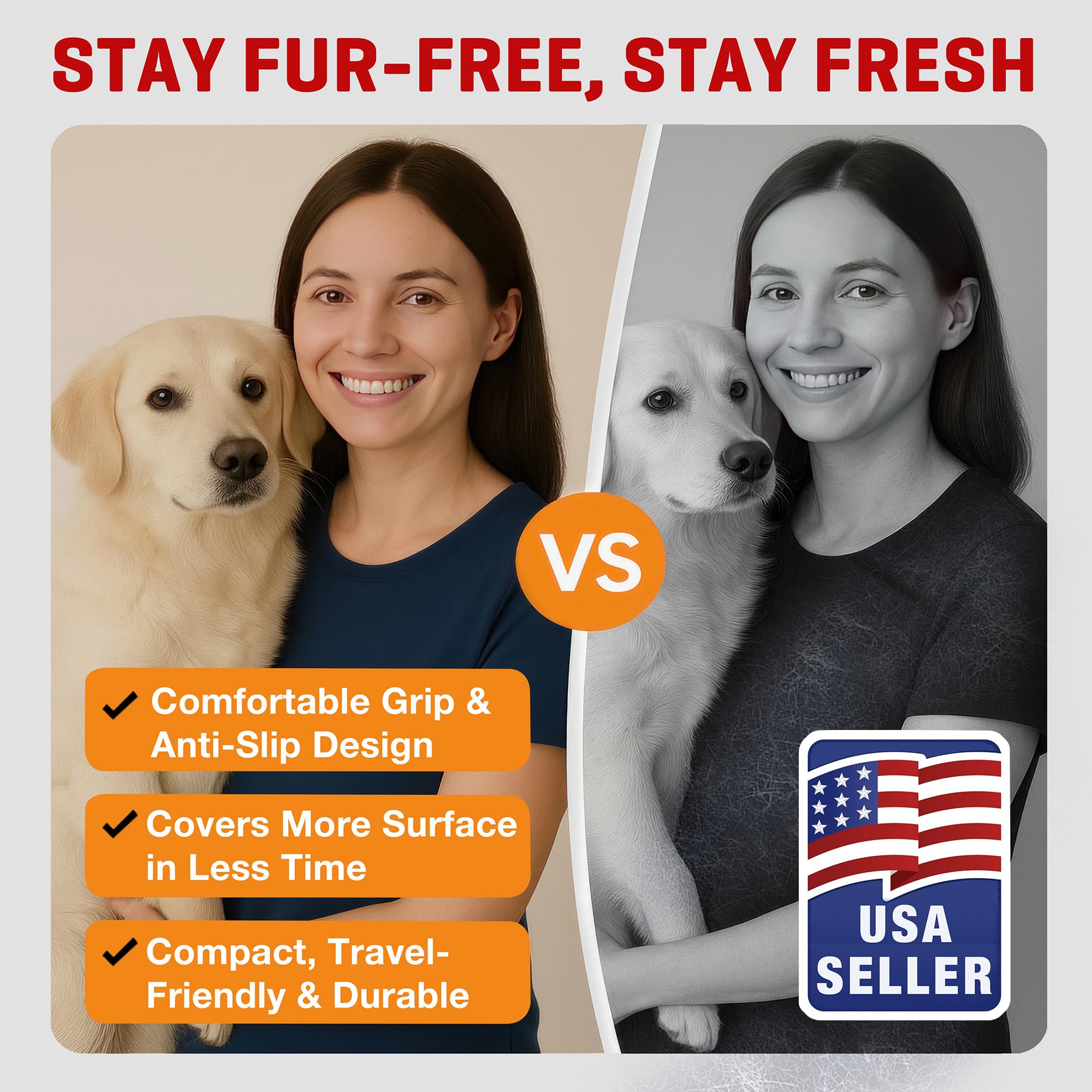 2 guantes de depilación de mascotas para perros y gatos, guantes electrostáticos reutilizables para pelo de mascotas, herramienta para quitar pelo de mascotas con cepillo mágico para ropa, sofá