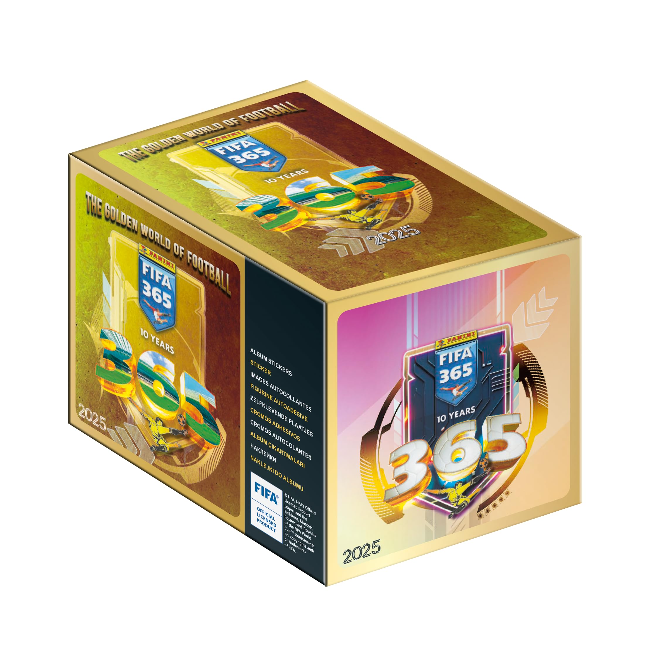 Panini FIFA 365 2025 Box of 36 Pouches, 004890BOX36F