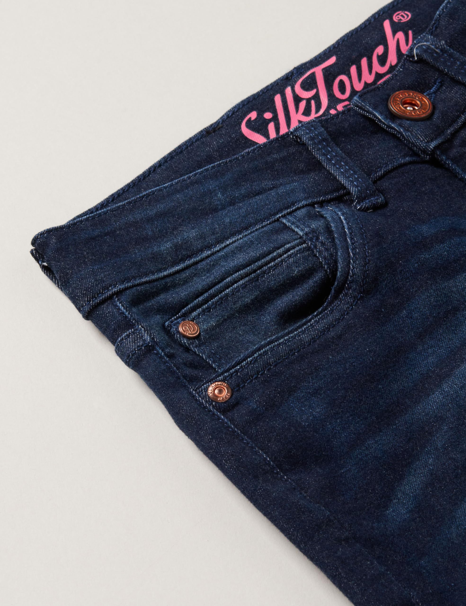Vingino Belize, Jeans Ragazze, Deep Dark,