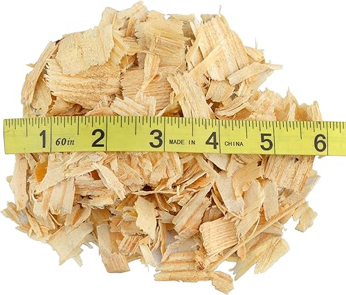 Miniatura 8 de Ropa de cama de mantilloganado de pino (4 cuartos de galón), mantillo de jardín y ropa de cama para animales pequeños